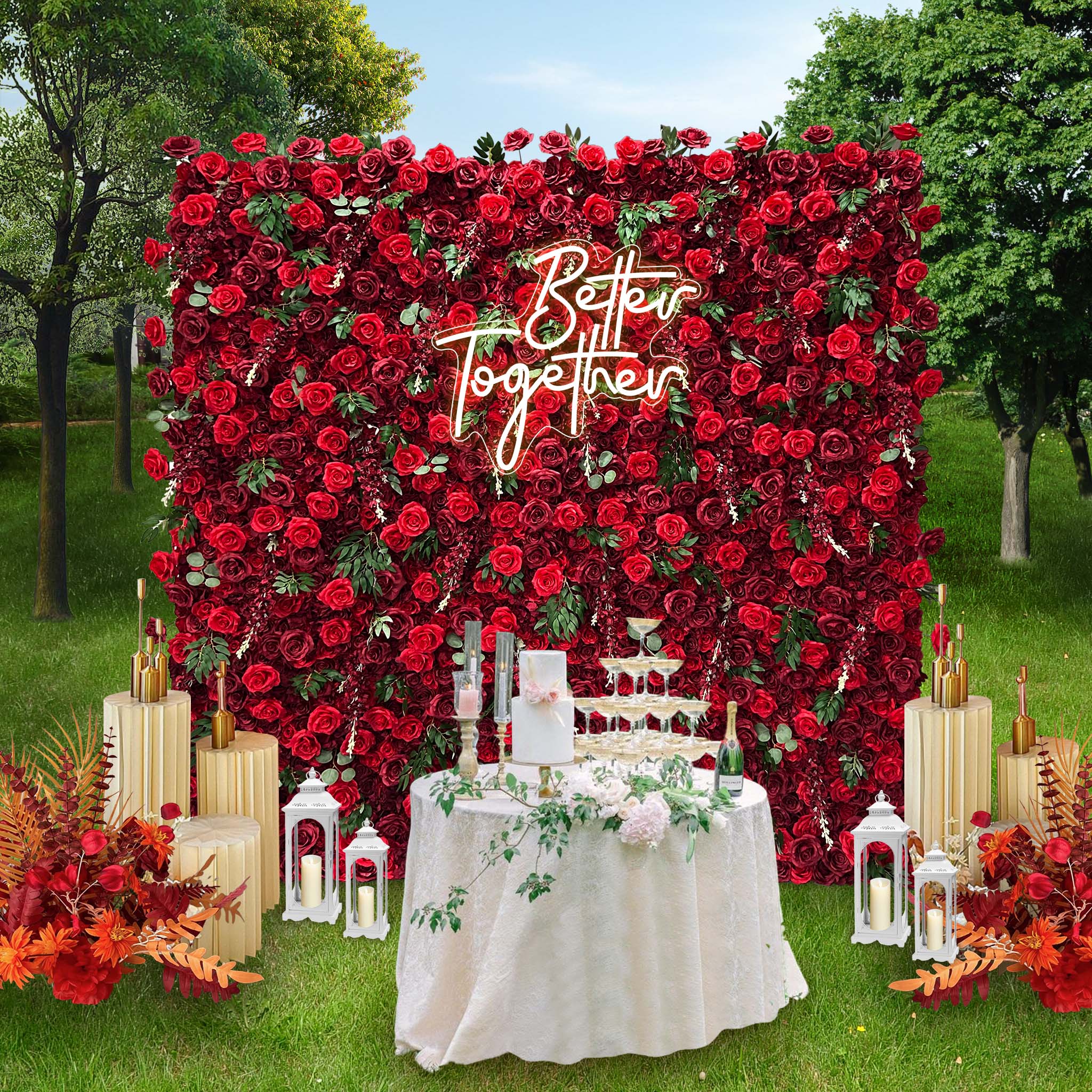New Arrival Flower Wall